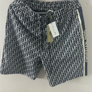 Dior Men's Black Swim Shorts